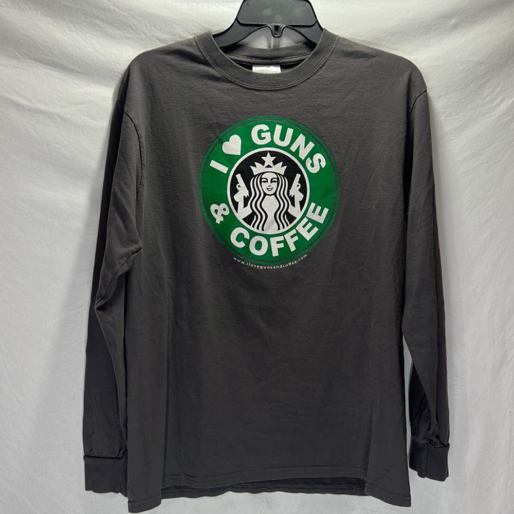 I🩶Guns&Coffee Long Sleeve
